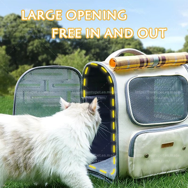 Stylish Portable Pet Carrier Tote Bag for Travel