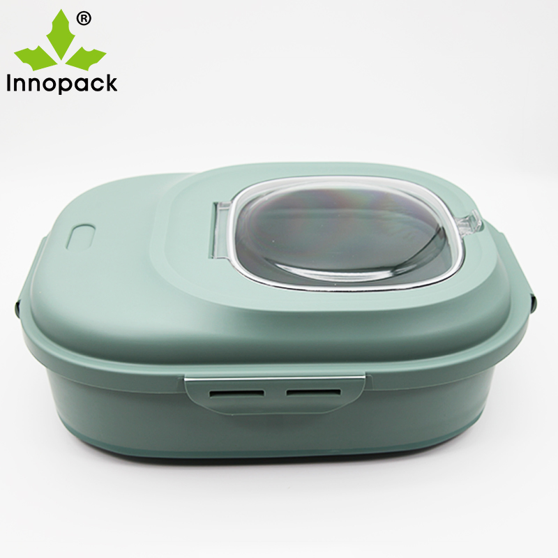 Foldable Waterproof Dustproof PP Grain Container Pet Food Storage Bucket