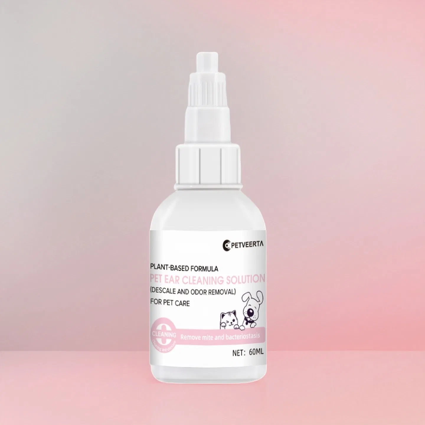 Daily Use Natural Pet Ear Cleaner for Sensitive Ears