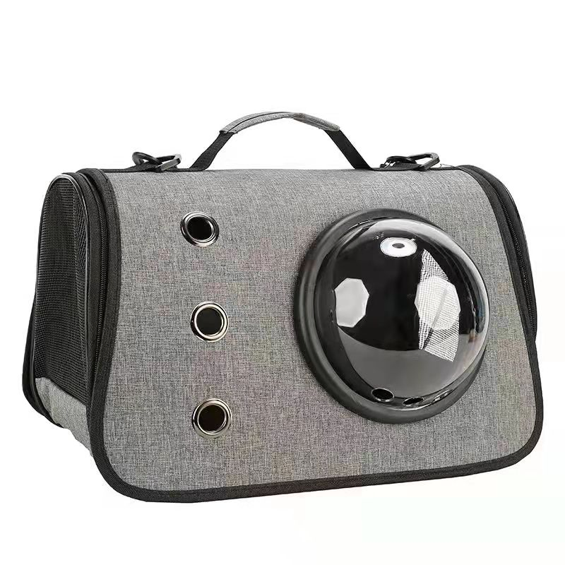 Portabel Breathable Travel Cage Transparent Capsules Cat Dog Pet Carrier