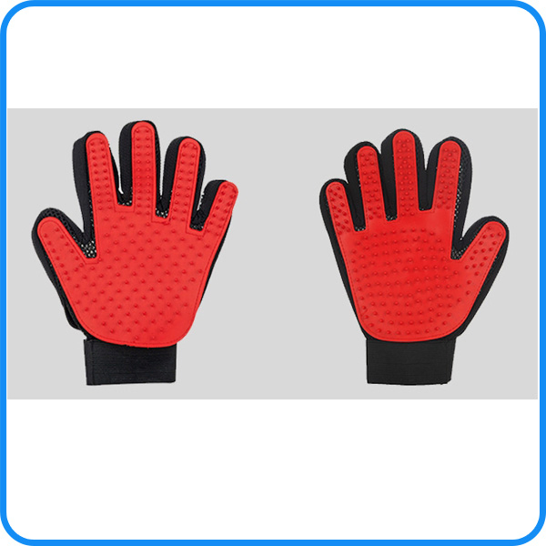 Cheap Pet Grooming Gloves Dog Glove Wholesale Third Party Testing Factory
