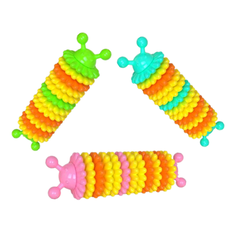 Wholesale Toy Designer Caterpillar Shape Dog Toothbrush Chew Pet Toys