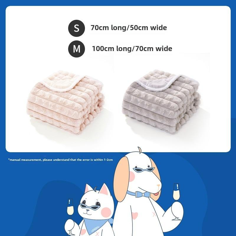 Customized Warm Luxury Cats Blankets Soft Plush Fleece Pet Dog Blanket