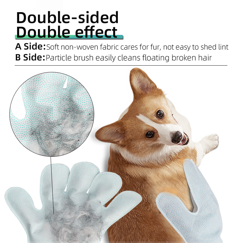 Multi-Functional Pet Dog Cleaning Gloves for Deep Cleaning and Grooming