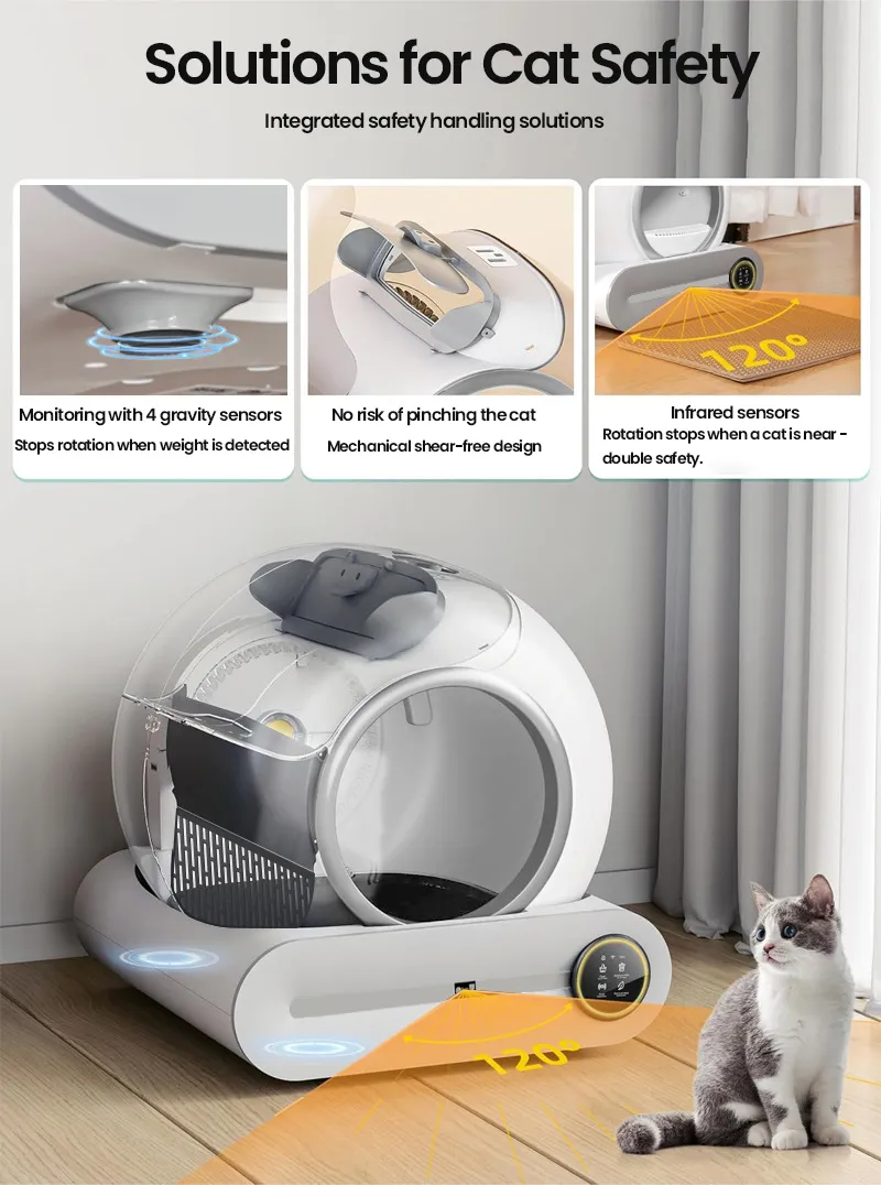Automatic Cat Litter Box Detail 4