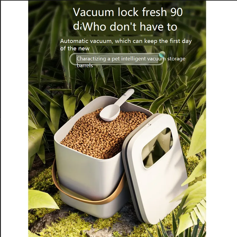 Automatic Vacuum Pet Food Storage