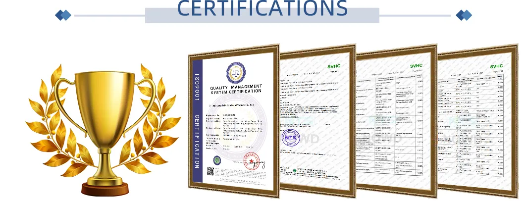 Certifications