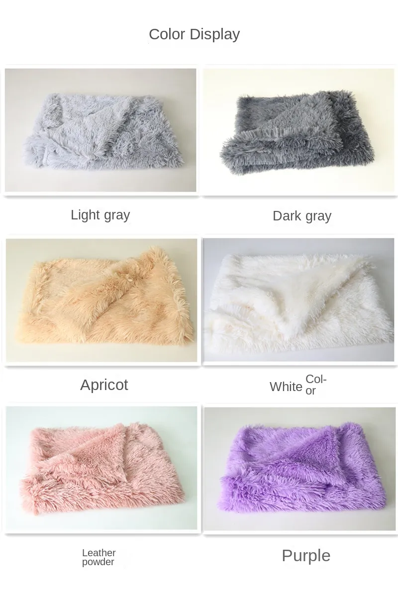 Solid Color Pet Throw