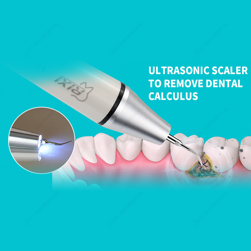 Compact Dental Cleaning Tool for Dentists with Rechargeable Power