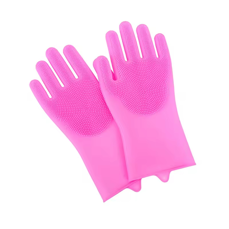 Pet Grooming Cleaning Gloves for Dog Cat Bathing Shampoo Hair Removing