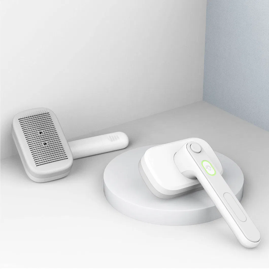 Pet Self-Cleaning Grooming Brush 1