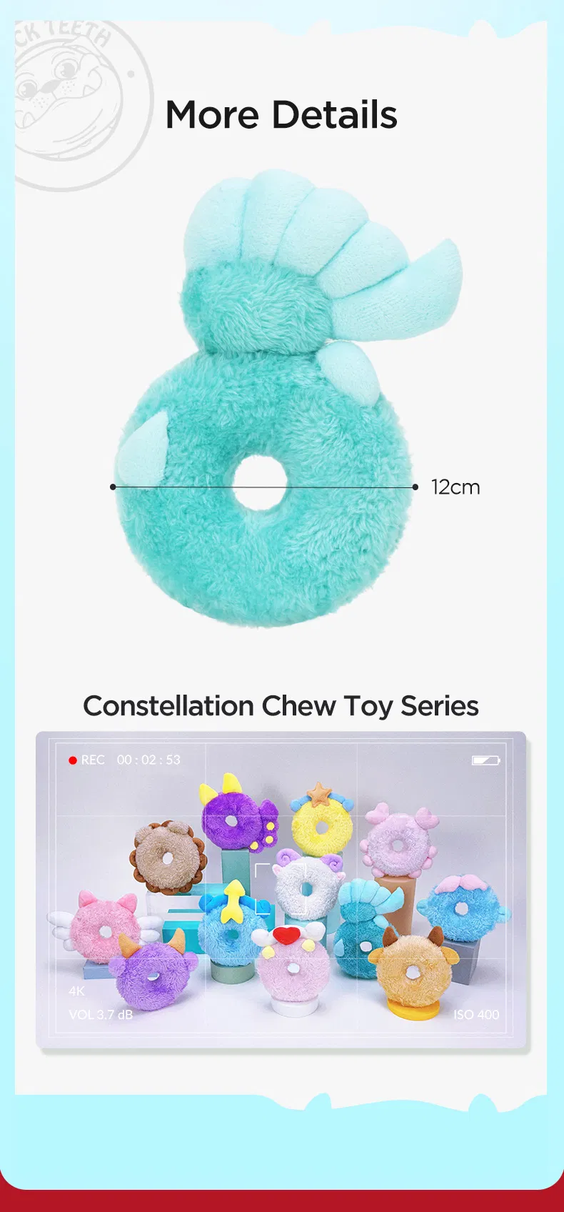 Zodiac Pet Toy Detail 6