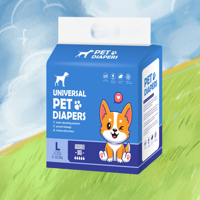 Ultra-Soft Disposable Absorbent Pet Training Pad for Leak-Proof Protection