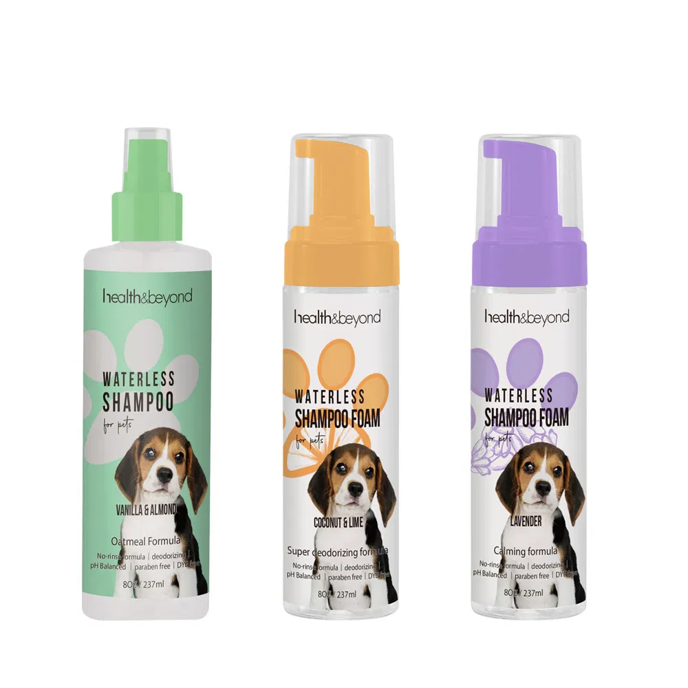 16oz Organic Long-Lasting Perfume Pet Cleaning Dog Shampoo and Conditioner