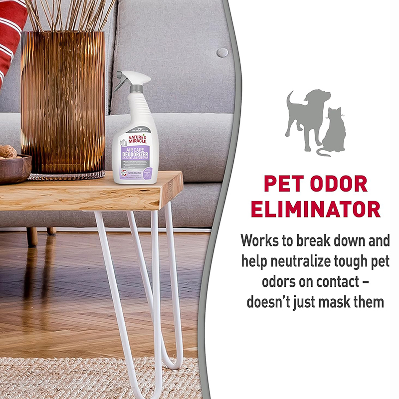 Pet Odor Eliminator for Home and Traveling Pack of 2, Pet Odour Remover Spray