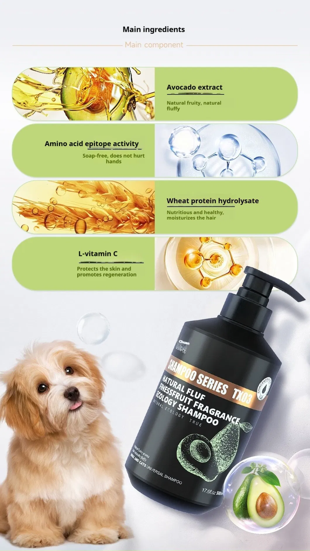 Pet Shampoo Details 2