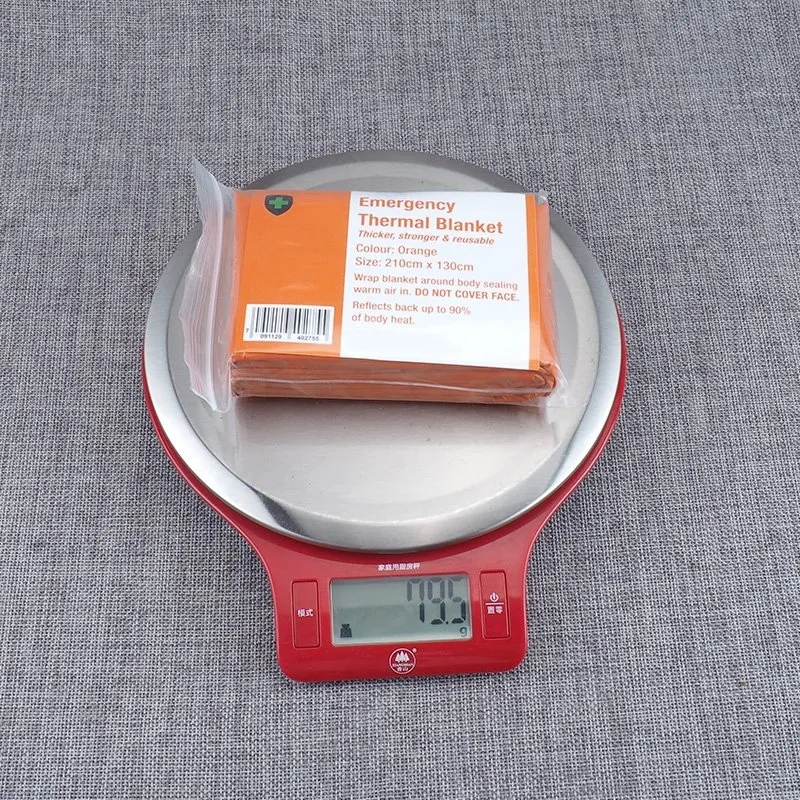 Portable Camping Hiking Aluminized Pet Warm First Aid Blanket