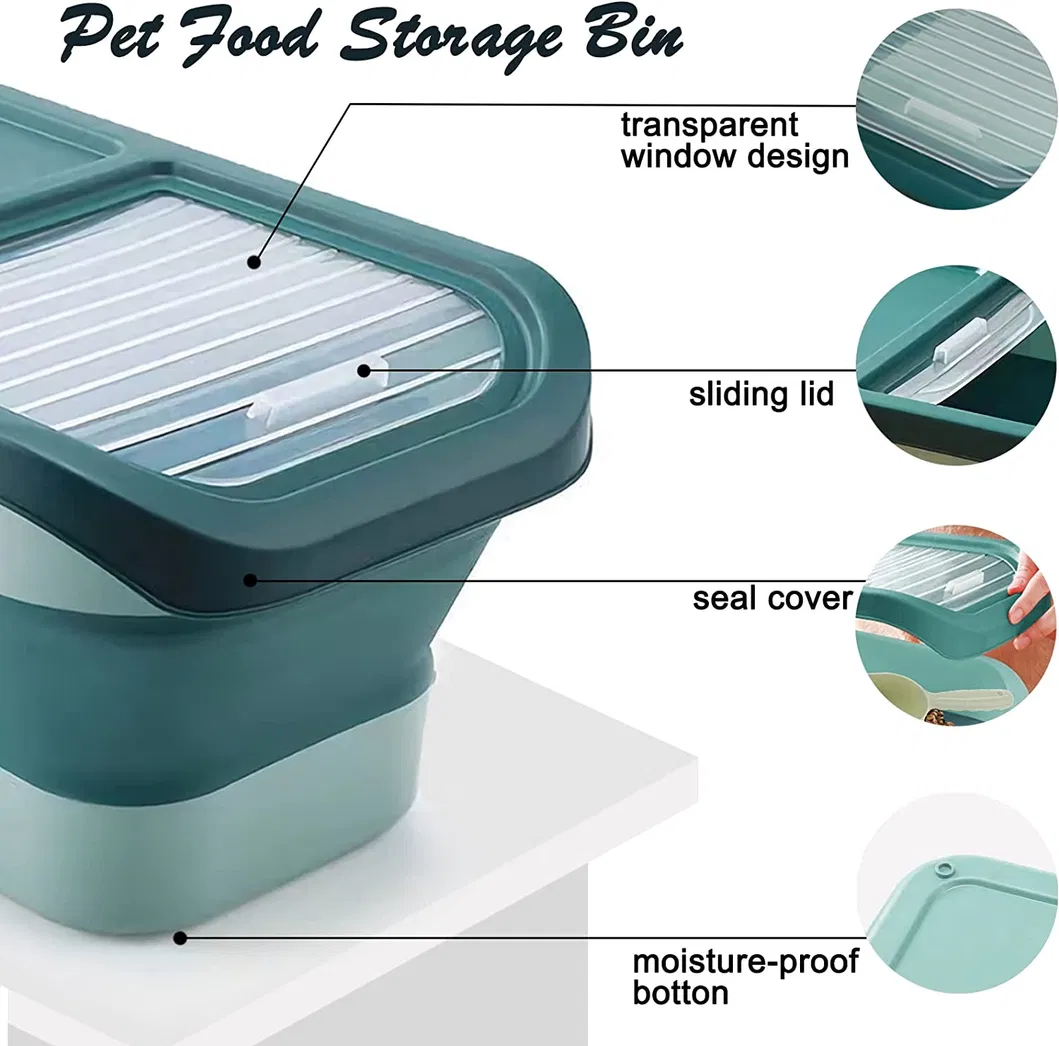 Detailed Pet Food Storage Bucket