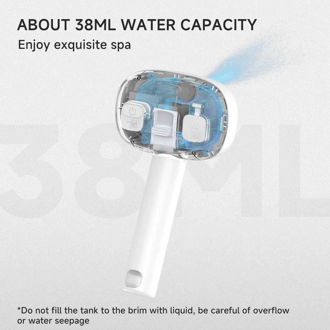 UV Spray Pet Grooming Hair Removal Brush for Dogs/Cats with Detachable Handle