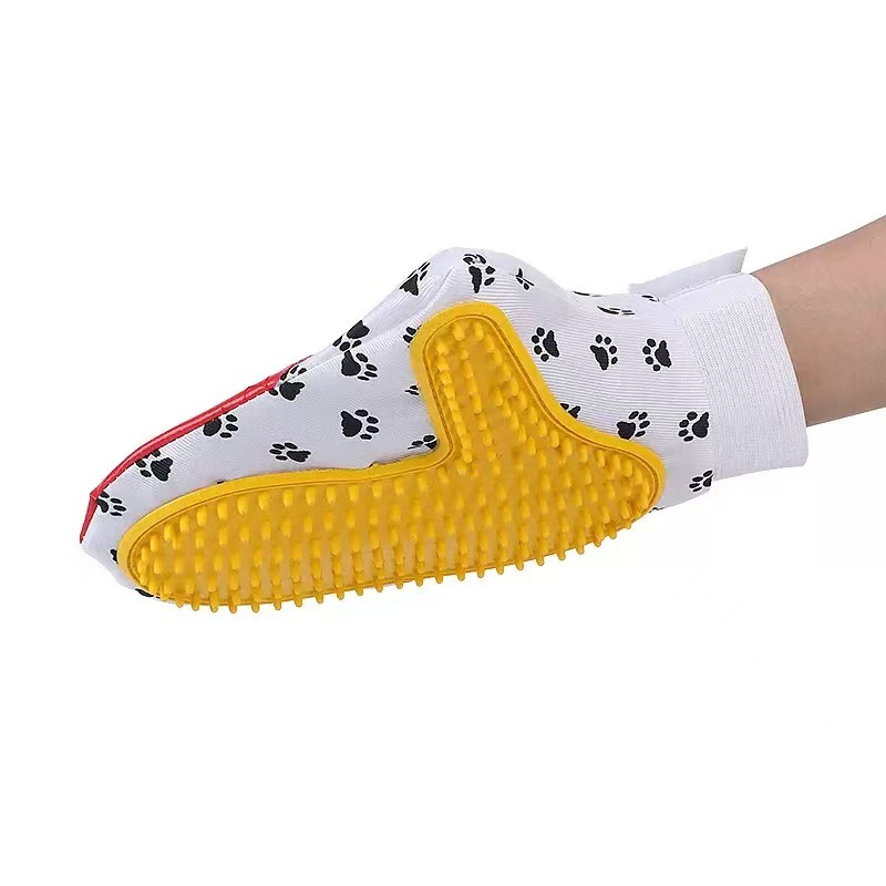 Esun Pet Grooming Glove-Pet Hair Remover Glove Perfect Pet Cleaning Brush Glove