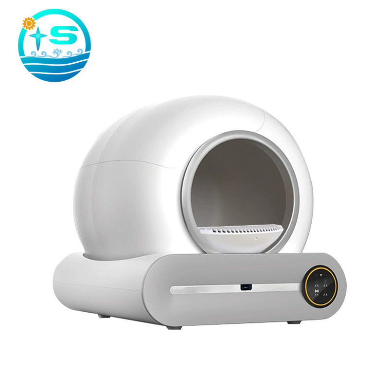 2026 Newest Fully Enclosed Self Cleaning Pet Toilet Litter Smart APP Control Cat Litter Box