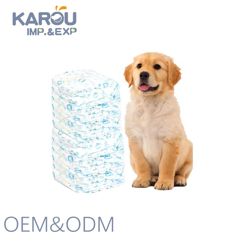 Hot Selling Disposable Biodegradable Dog Diaper OEM Eco Friendly Pet Diaper