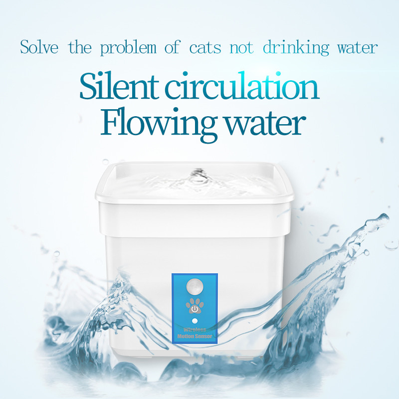 High-Capacity Pet Water Fountain: 1000 Ml with 4000 mAh Battery Pet Product