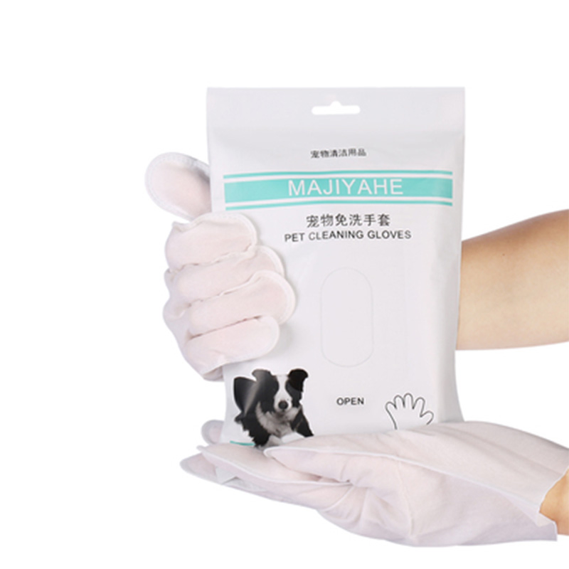 Customized Pet Grooming Gloves Wipes for Dogs and Cats