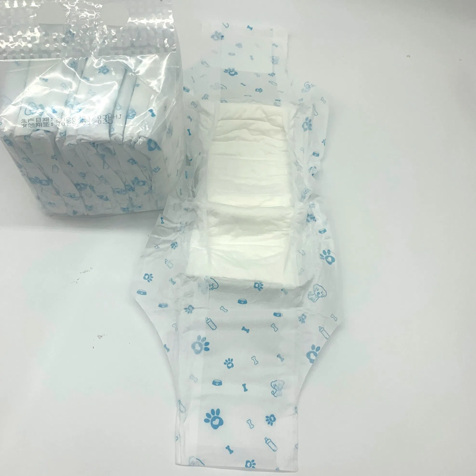 Customized OEM Brand Disposable Pet Diapers Free Samples Quanzhou Factory Wholesale Price