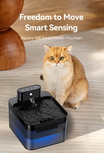 Wireless Cat Water Fountain 7