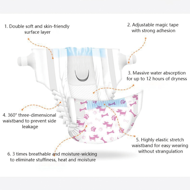 Pet Diapers - Aussie Style Comfort