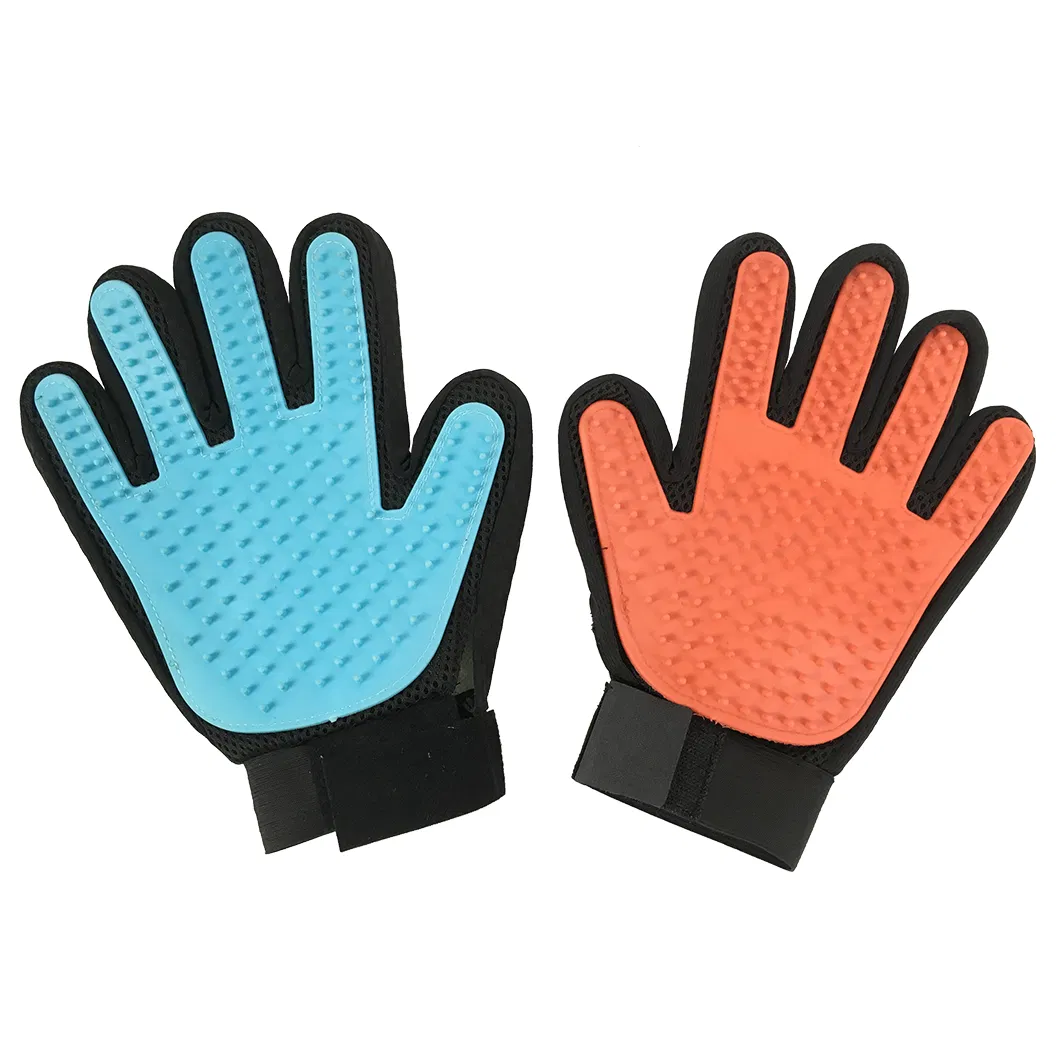 TPR Air Mesh Pet Cleaning Product Grooming Bath Glove