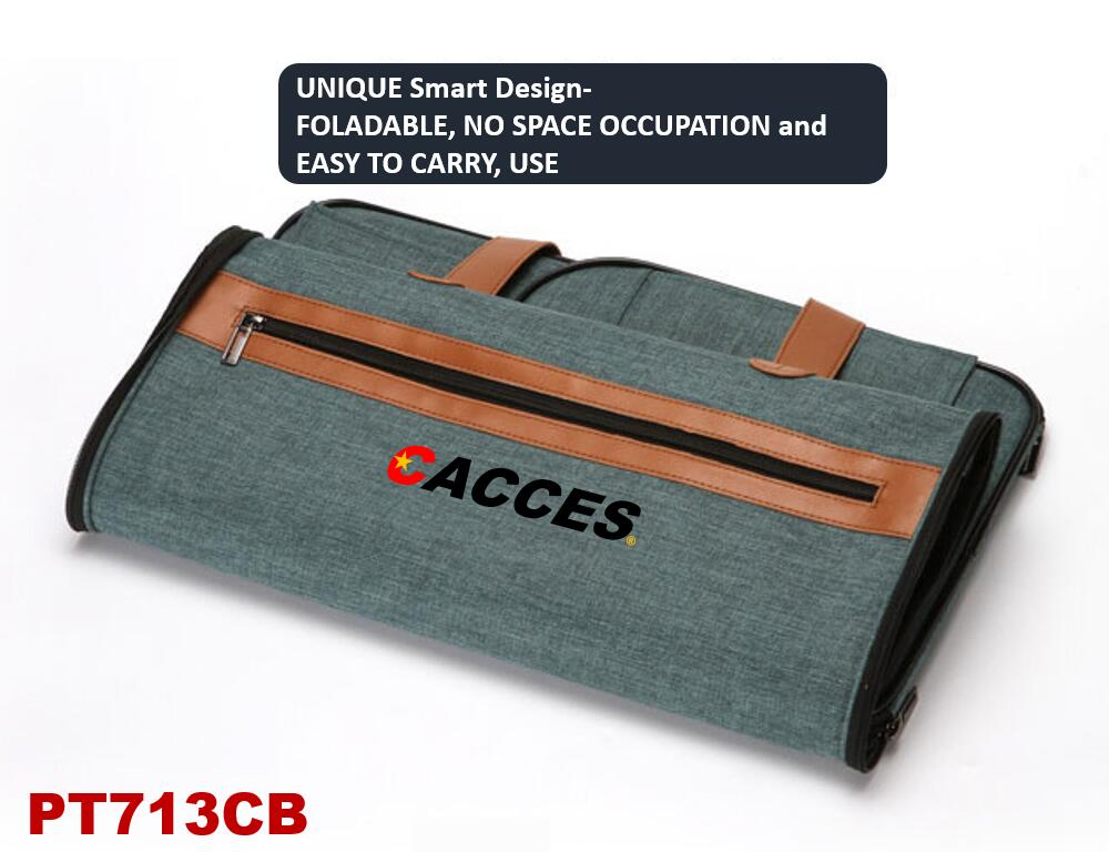 Cat Carrier Airline Approved,Foldable Pet Carrier,Soft-Sided Pet Travel Carrier for Cat Dog Puppy Comfort Portable Foldable Pet Bag,(M/L Sizes, BLUE/Gray/Brown)