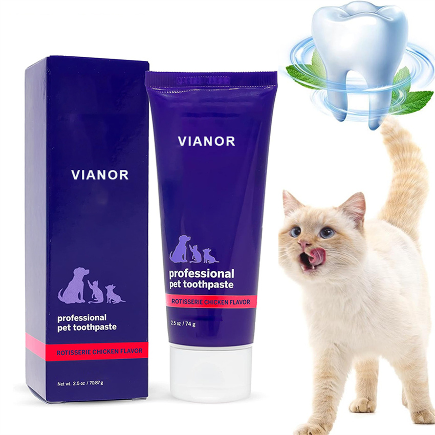 Luxury Organic Dog Toothpaste Toothpaste with Toothbrush Private Label for Pet Cleaning