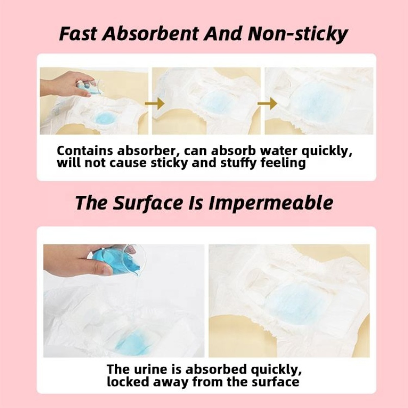 OEM ODM Custom Super Absorbent Xs--XL Disposable Dog Pet Diaper