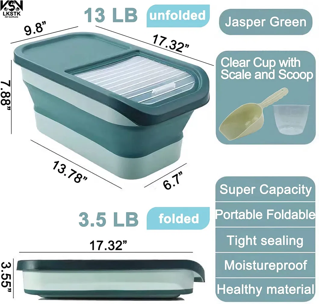 Pet Food Container Dimensions
