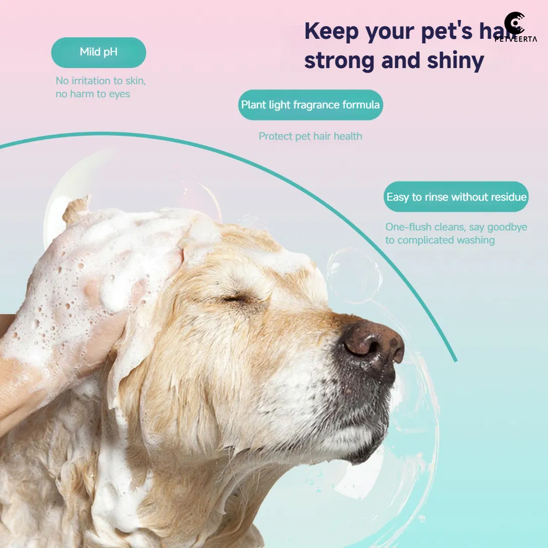 Customized Aromatic Anti-Mite Pet Shampoo for Dogs and Cats with SGS/ISO Certificates