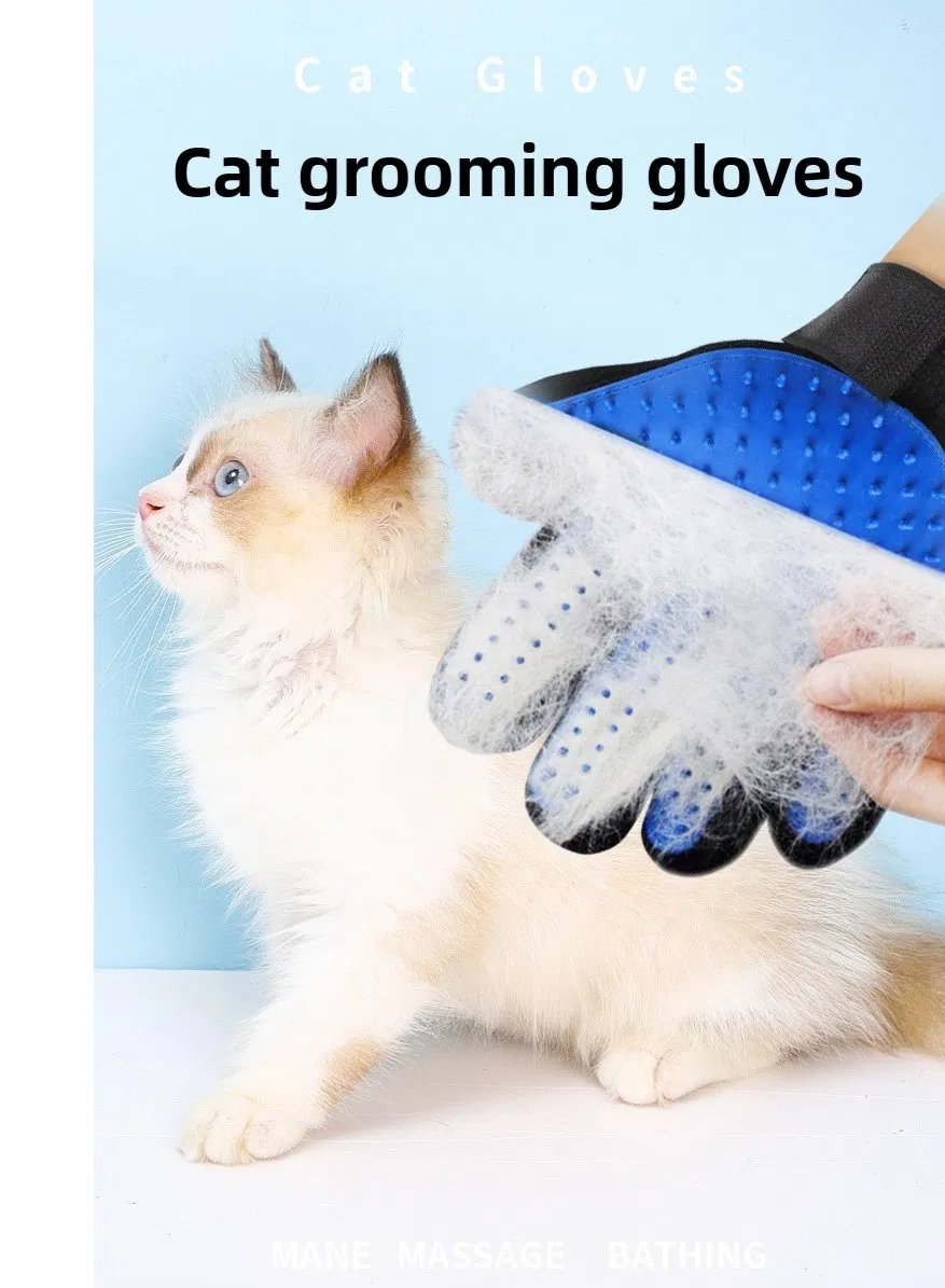 Pet Grooming Glove Details