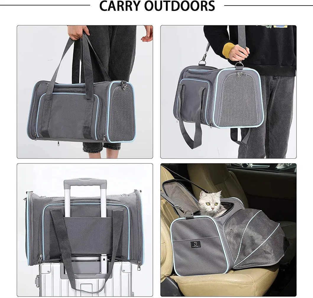Soft-Sided Portable Pet Travel Washable Carrier