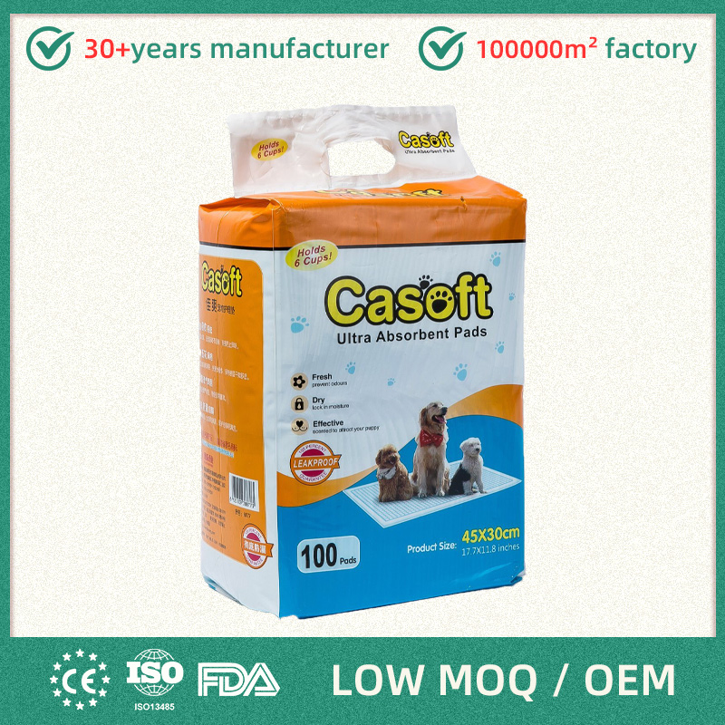 Wholesale Disposable Puppy PEE Pad Dog Toilet Training Mat Pet Supplies Puppy Potty Absorbent Urine Pet Pads