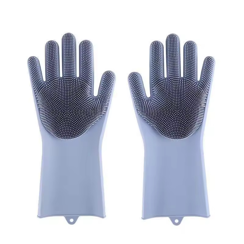 Pet Grooming Cleaning Gloves for Dog Cat Bathing Shampoo Hair Removing