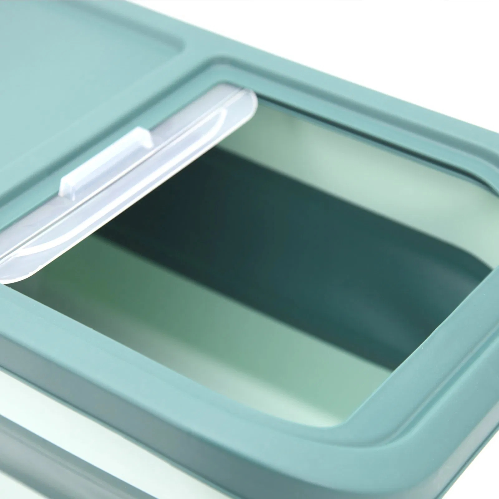 Silicone Folding Pet Food Container Cat Dog Food Storage Bucket