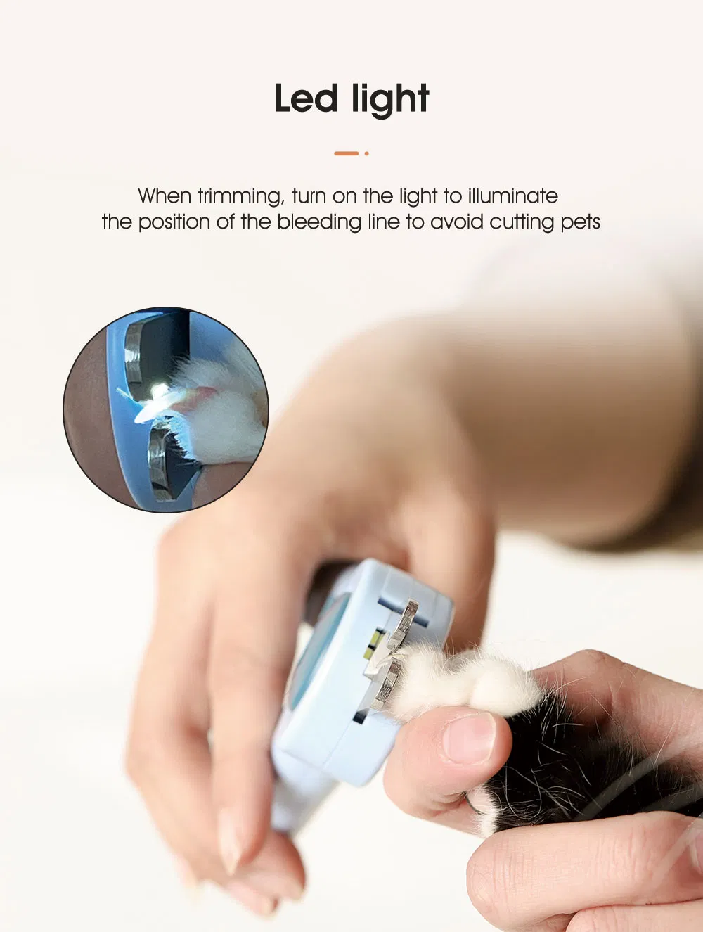 Nail Clipper LED Light 3