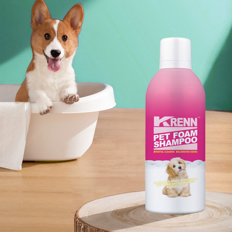 Pet Cleaning Products Odor Eliminating Pet Foam Shampoo Deodorizing Shampoo for Dogs