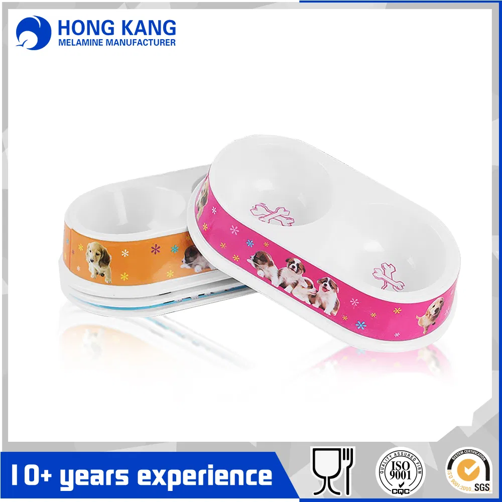 Customize Eco-Friendly Melamine Punch Cat Supply Pet Dog Bowl
