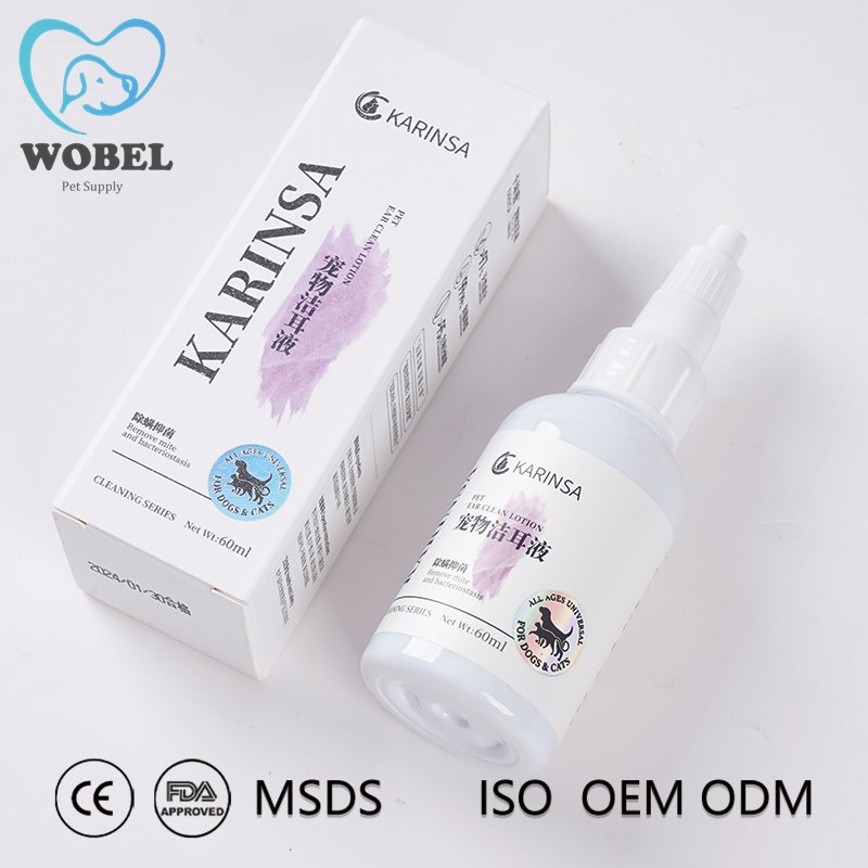 Pet Ear Cleaner - Anti - Mite &amp; Bacteria, Soothe Irritation