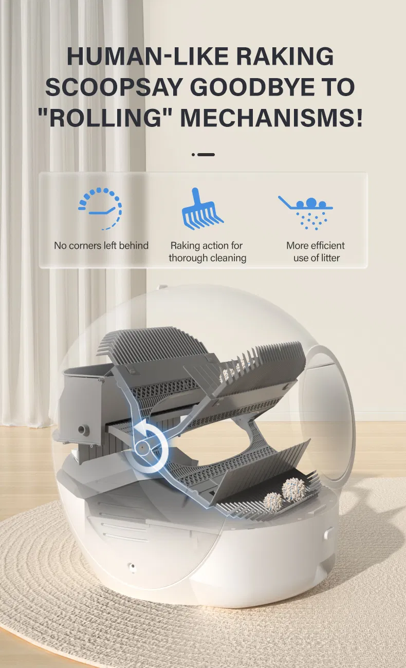 Self-Cleaning Cat Litter Box 4