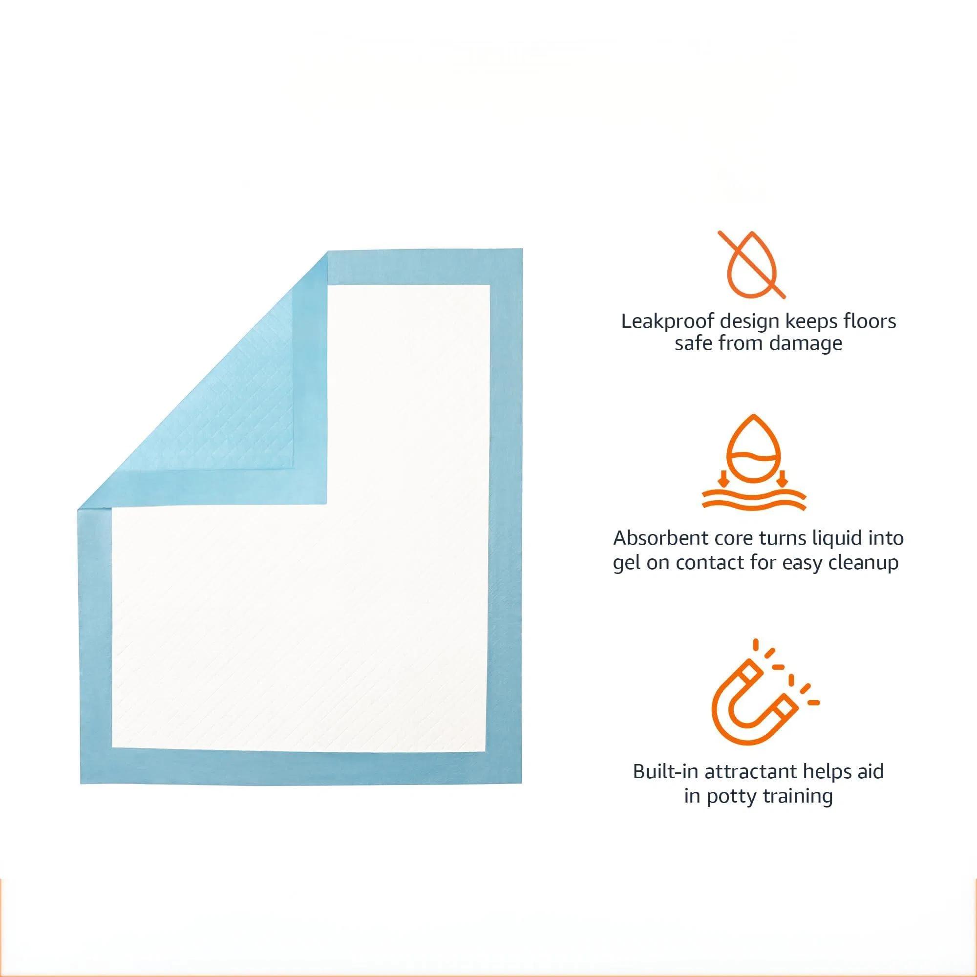 Cheap Wholesale OEM Eco-Friendly Quick-Dry 5-Layer Leak-Proof Design Disposable Pet Diaper