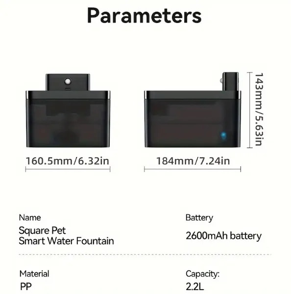 Wireless Cat Water Fountain 2