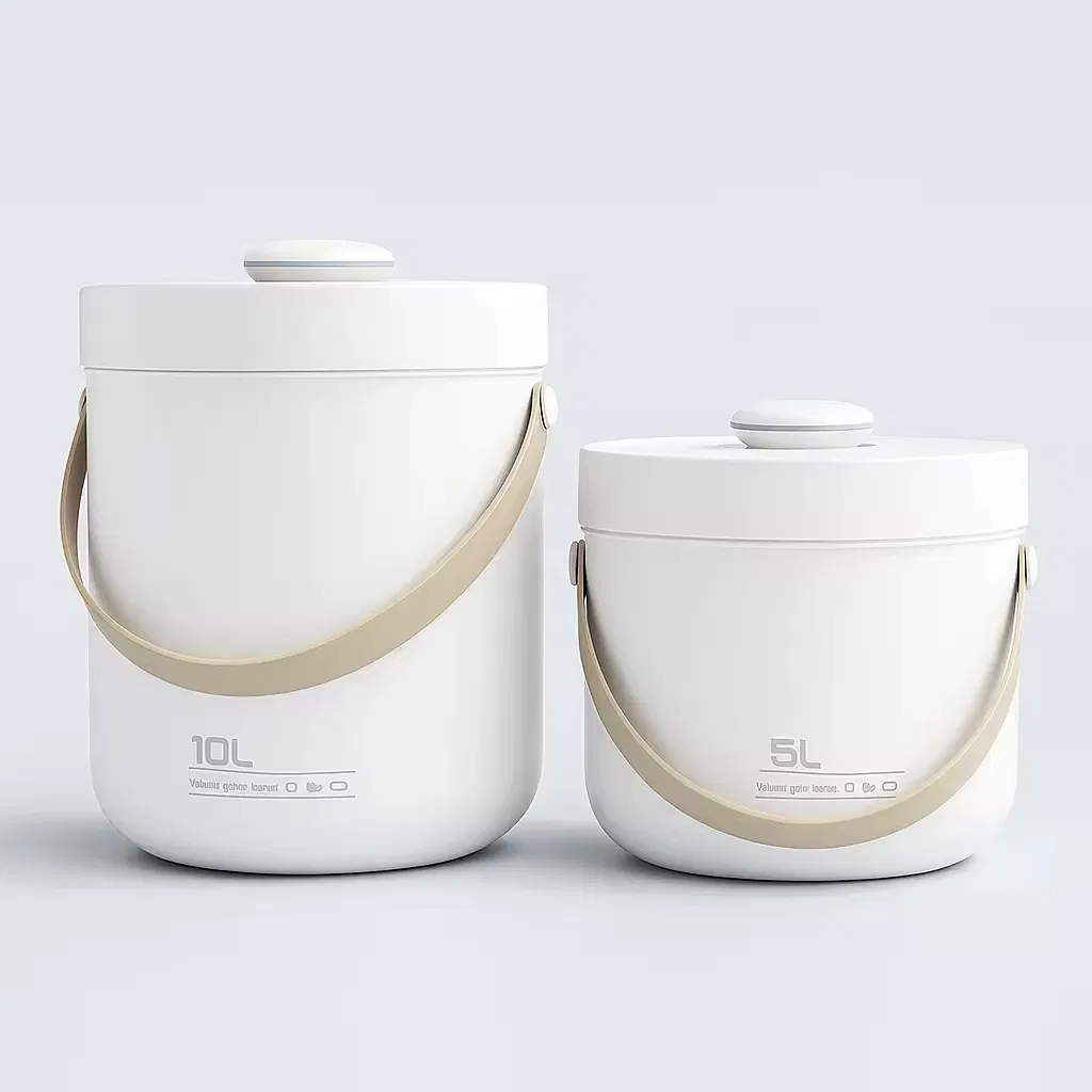 Automatic Pressure-Monitor Dry Food Vacuum Airtight Pet Storage for Cats Dogs with 10L Capacity Pet Food Container